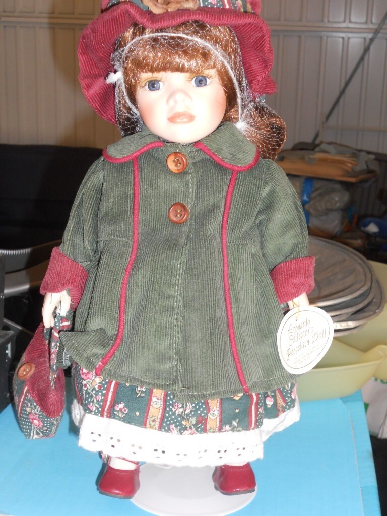 leonardo collection porcelain doll katie